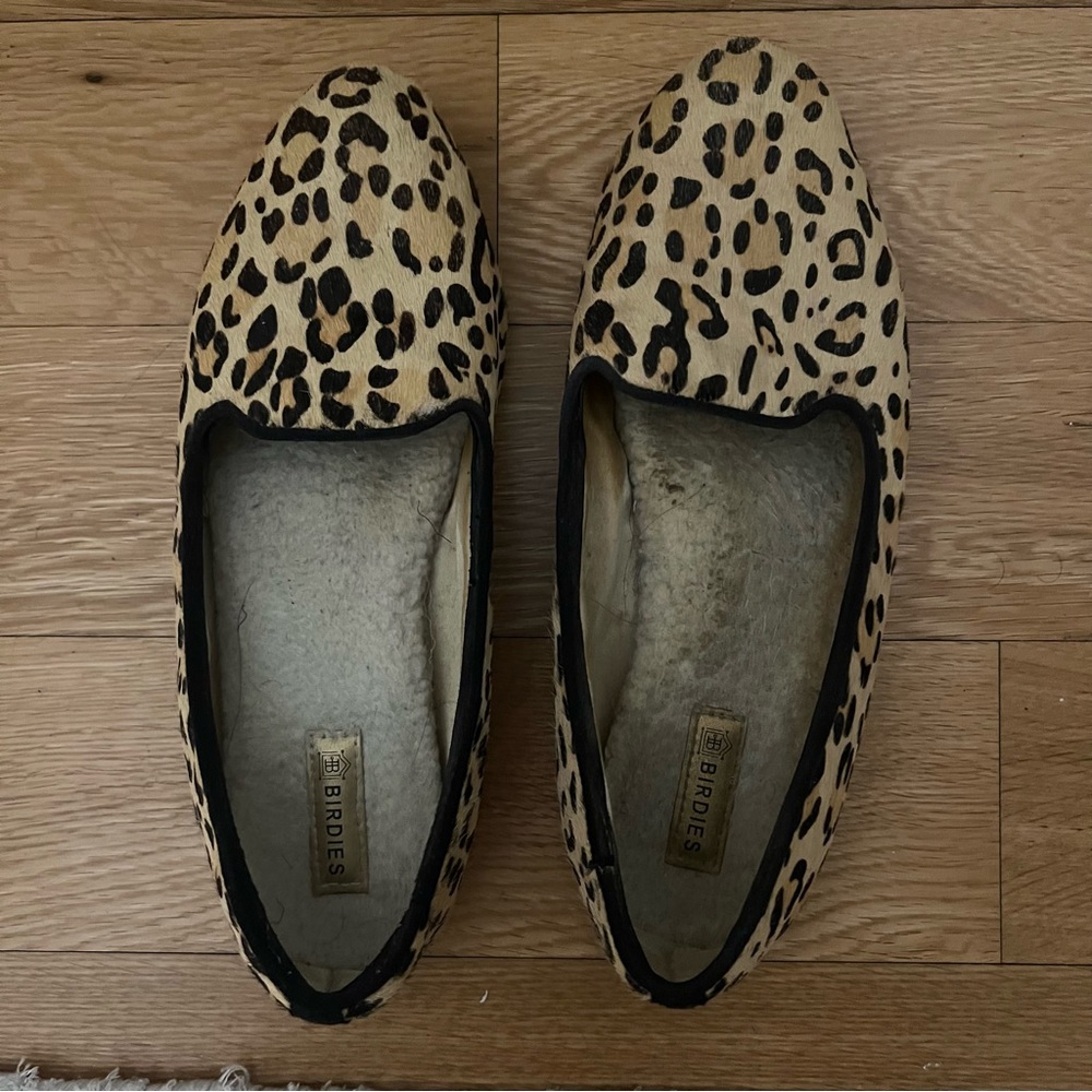 Birdies Cheetah Print Flats
